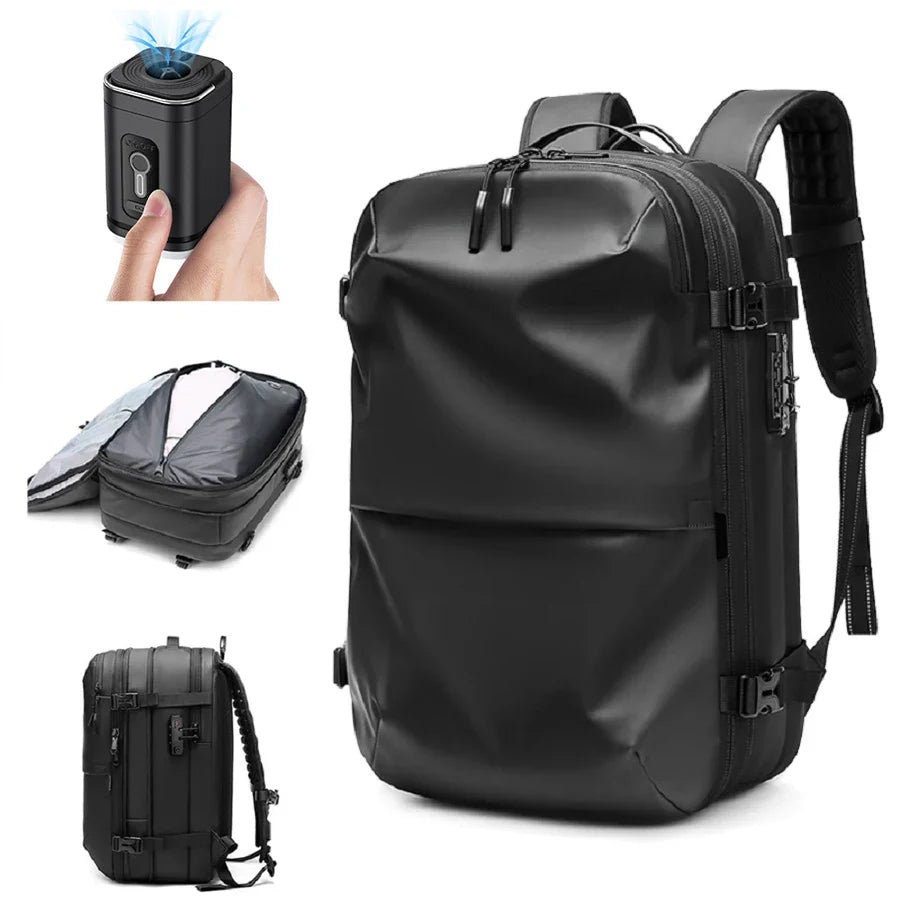 AeroPack | Sac à Dos de Voyage à Compression d'Air Léger