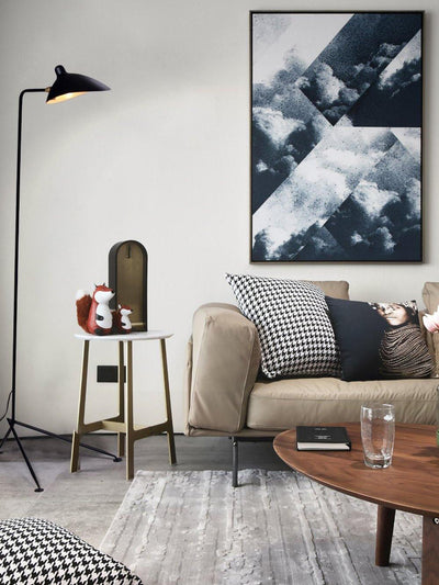 Lampe sur Pied à Trois Bras Mouille-Inspirée – Design Sculptural et Kinetique