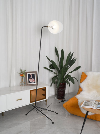 Lampe sur Pied à Trois Bras Mouille-Inspirée – Design Sculptural et Kinetique