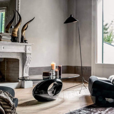 Lampe sur Pied à Trois Bras Mouille-Inspirée – Design Sculptural et Kinetique