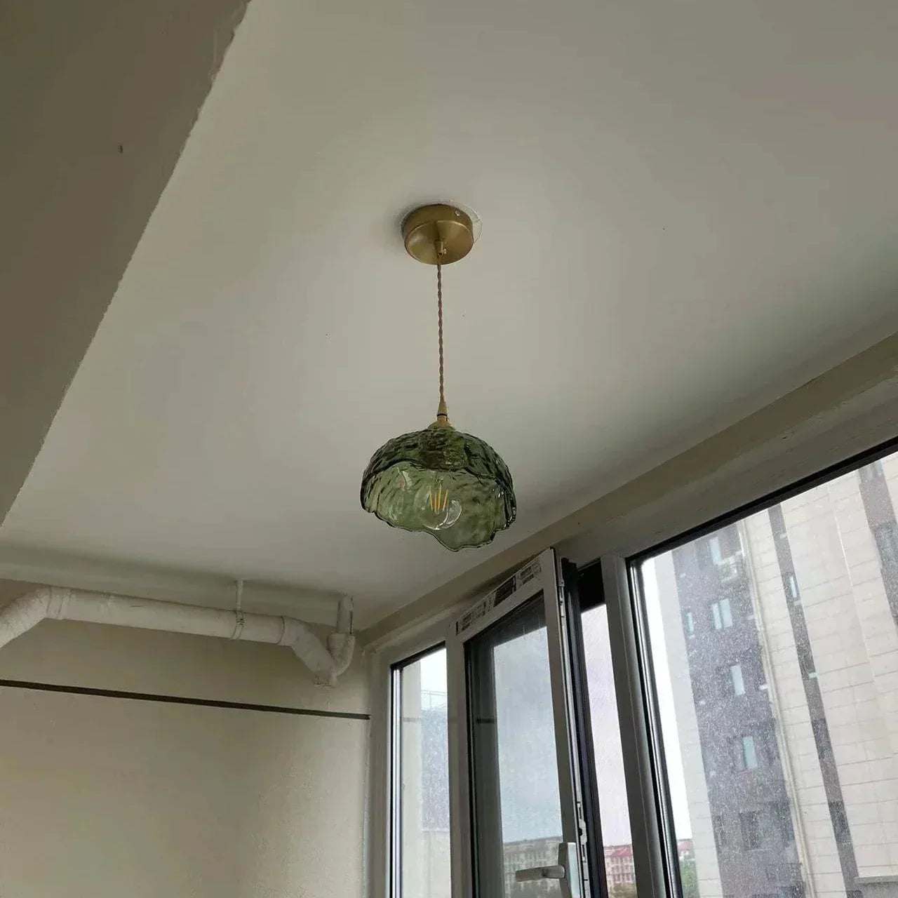 Lampe Pendante en Verre et Laiton – Éclairage Moderne et Élégant pour Chaque Intérieur