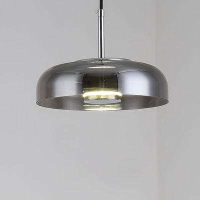 Suspension LED Solaire – Éclairage Moderne en Laiton et Verre pour Intérieur Élégant