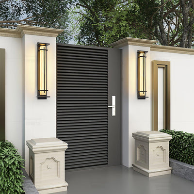 Lampe Murale Extérieure Carrée - Étanchéité IP65, Durable, Design Moderne