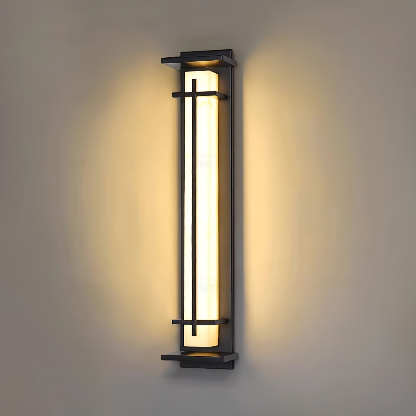 Lampe Murale Extérieure Carrée - Étanchéité IP65, Durable, Design Moderne
