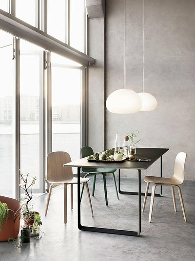 Suspension Steamed Bun - Éclairage Moderne en Verre pour Une Ambiance Chaleureuse
