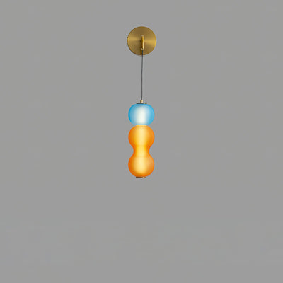 Applique Murale en Or avec Orchidées Bellflower Beige – Élégance et Lumière Douce
