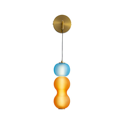 Applique Murale en Or avec Orchidées Bellflower Beige – Élégance et Lumière Douce