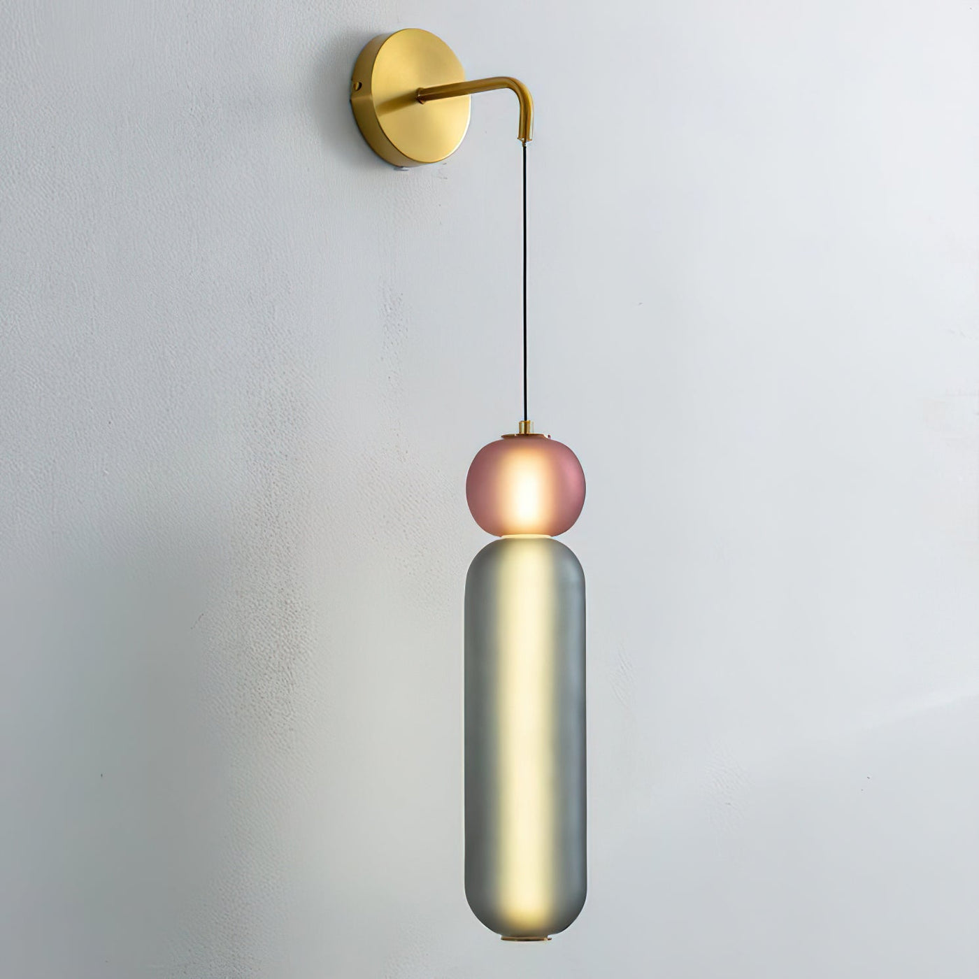 Applique Murale en Or avec Orchidées Bellflower Beige – Élégance et Lumière Douce