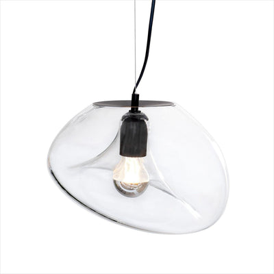 Lampe Pendante Goutte d'Eau Suspendue – Éclairage Moderne en Verre Soufflé