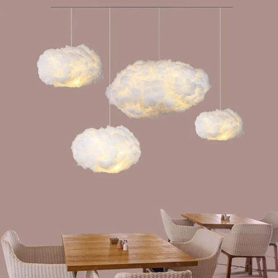 Suspension Lumineuse CloudLume – Un Éclairage Poétique et Apaisant