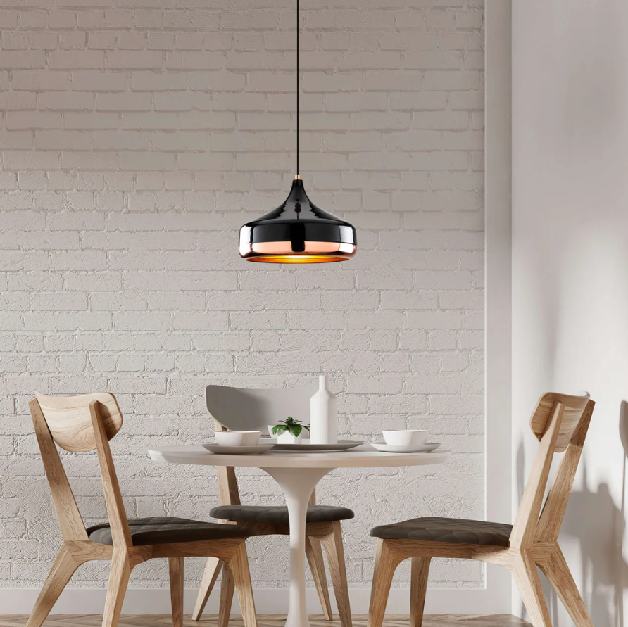 Suspension Midnight Gloss – Luminaire Élégant au Design Contemporain