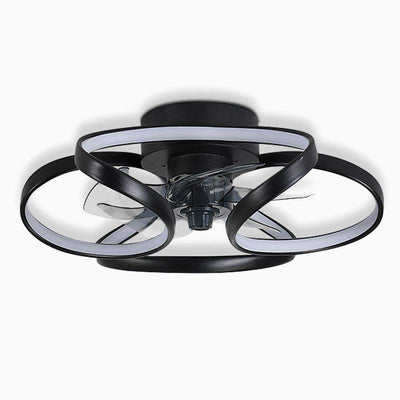 Plafonnier Ventilateur Moderne - Éclairage et Ventilation 2 en 1