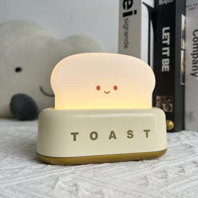 Lampe de Nuit Toaster – Luminaire Décoratif et Portable avec Batterie Rechargeable