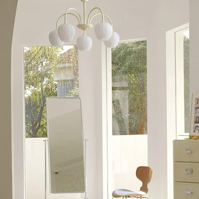 Chandelier Tulip Matcha – Design Élégant Inspiré des Fleurs de Tulipe et de la Couleur Matcha