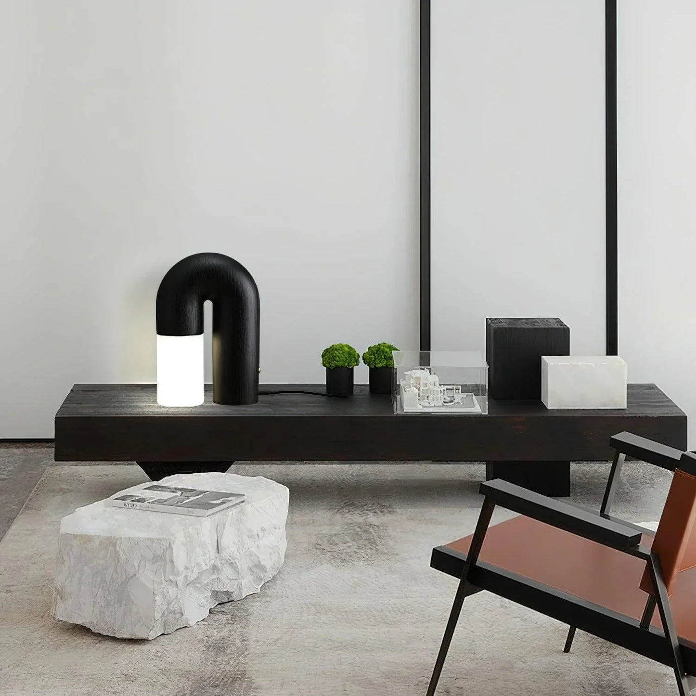 Lampe de Table Diapolo – Élégance Intemporelle avec Design Arqué