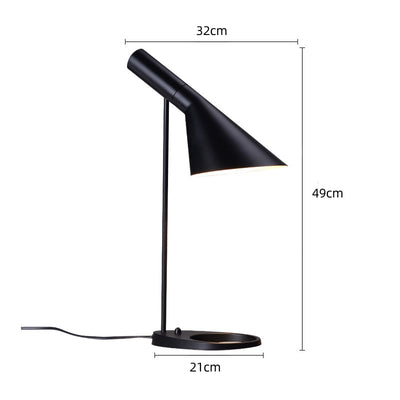 Lampe de Table Design LED - Éclairage Sculptural Réglable, Parfaite pour Bureau et Salon