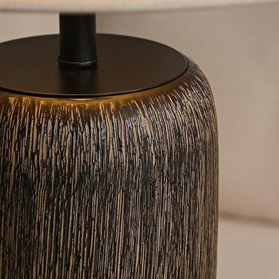 Lampadaire en Bois Vieilli - Élégance Rustique et Moderne pour Salon
