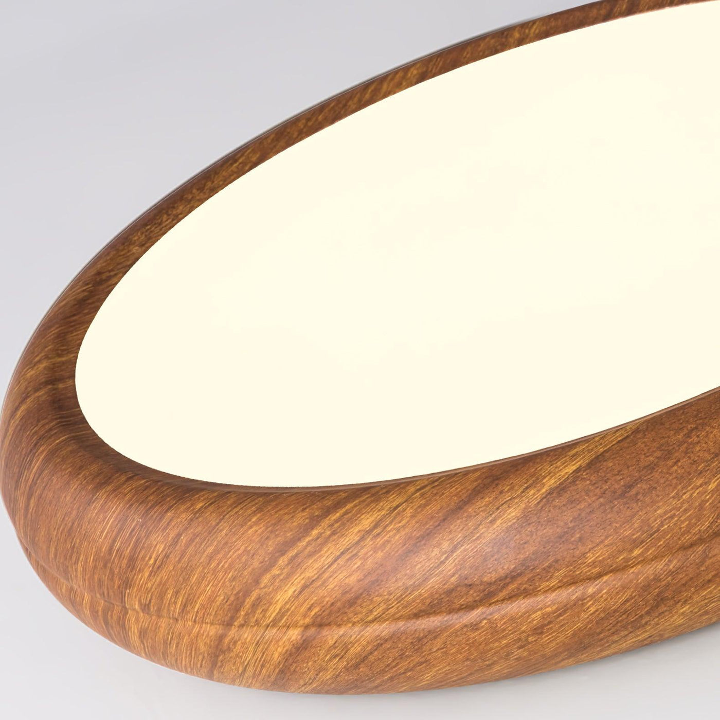 Plafonnier Rond en Bois et Acrylique – Élégance Moderne et Raffinée pour Votre Intérieur