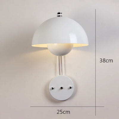 Auroraglo Lampe Murale Moderne - Design en Forme de Fleur, Éclairage LED, Idéale pour Chambre