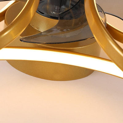 Plafonnier Ventilateur Moderne - Éclairage et Ventilation 2 en 1