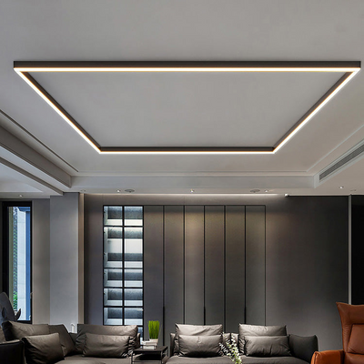 Plafonnier LED Scandinave – Éclairage Moderne en Aluminium et Acrylique pour Salon et Bureau