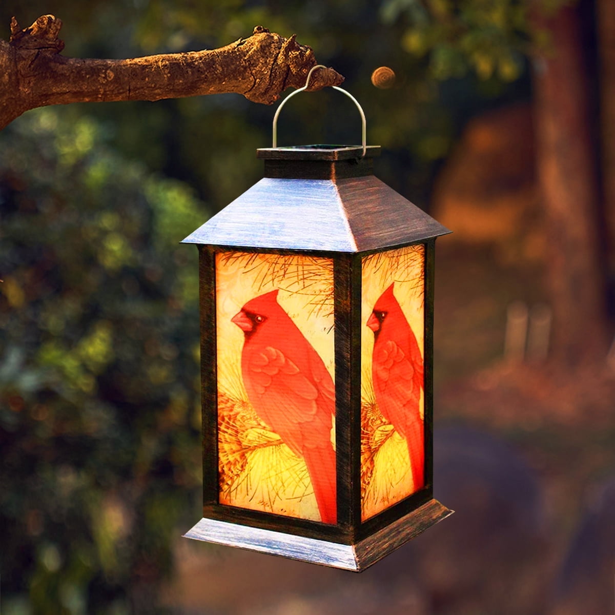 Lanterne Solaire CardinalGlow – Éclairage Extérieur Chaleureux & Élégant