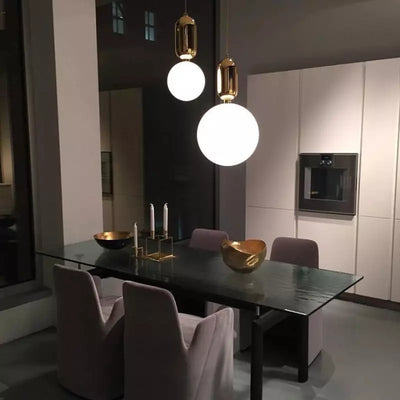 Lampe Pendante en Forme de Boule - Design Moderne pour Cuisine et Salon