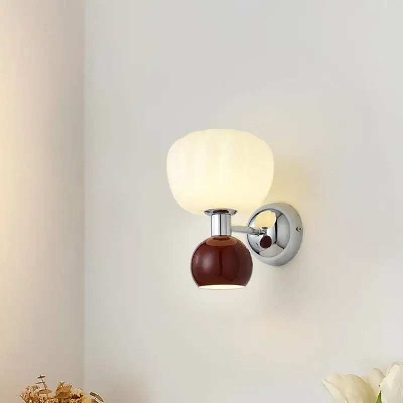 Applique Murale LED Moderne Crème – Lampe Décorative Énergie-Efficace pour Salon et Chambre