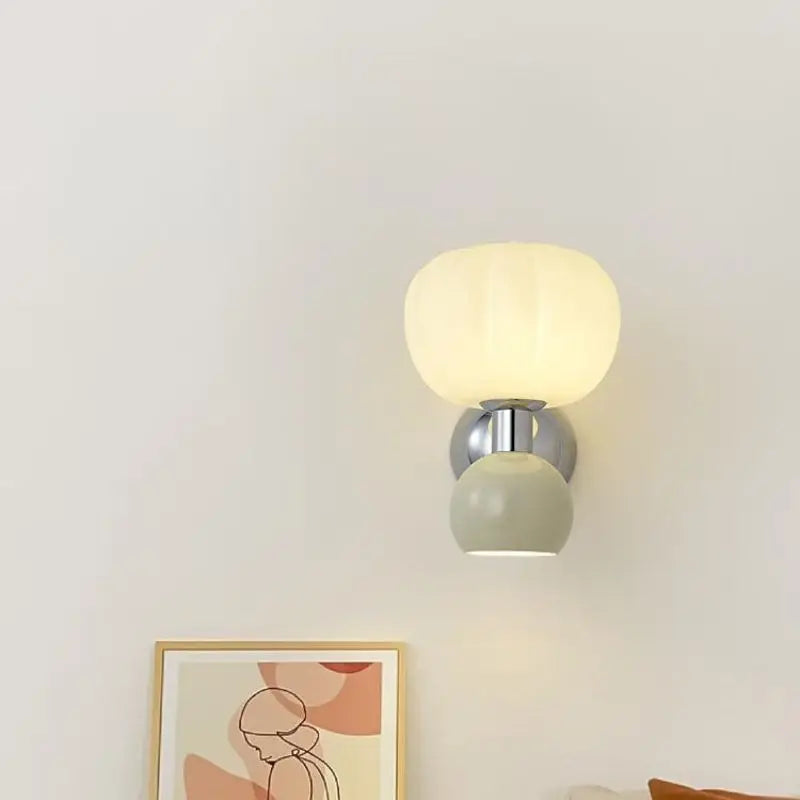 Applique Murale LED Moderne Crème – Lampe Décorative Énergie-Efficace pour Salon et Chambre