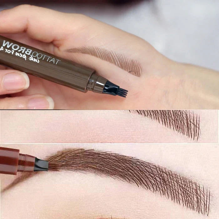 Stylo à Sourcils Brun Foncé - Adoptez des Sourcils Parfaits Facilement