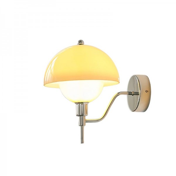 Applique Murale Design Champignon Crème – Élégance Naturelle et Ambiance Chaleureuse
