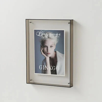 PrismFrame | Cadre photo décoratif en acrylique transparent de couleur vive
