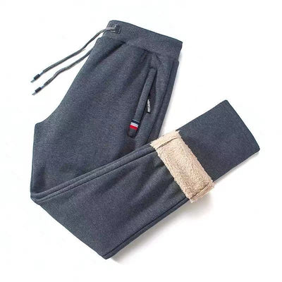 Pantalon de Jogging Doublé en Laine - Confort et Chaleur pour l’Hiver