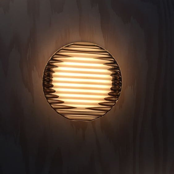 Applique Murale LED Moderne en Forme Ronde – Éclairage Doux avec Diffuseur en Verre Mylk pour Salon et Chambre