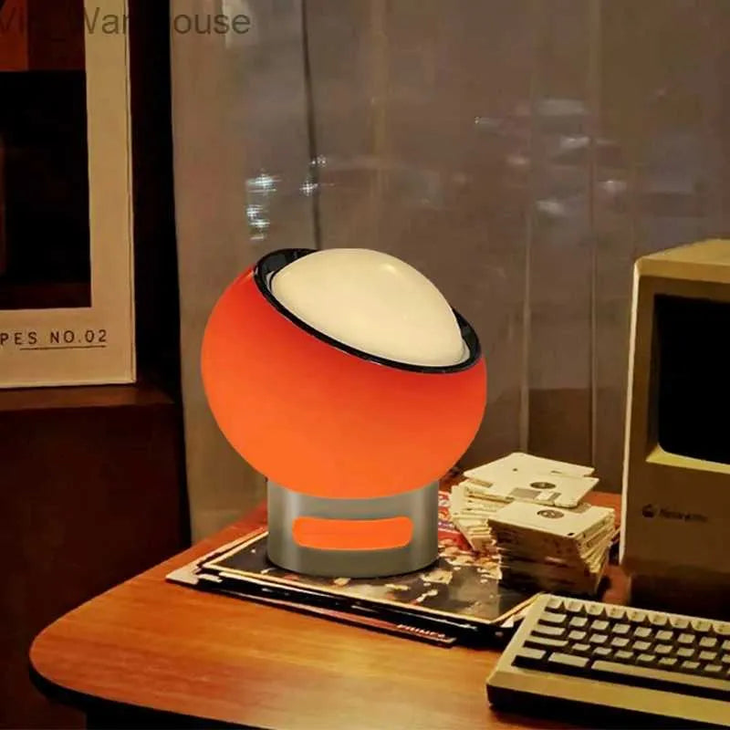 Lampe de Table French Opal Bauhaus - Éclairage Moderne en Verre et Acier Inoxydable