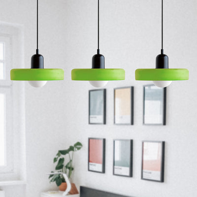 Suspension Simple Bauhaus en Verre – Design Élégant pour Cuisine, Salle à Manger et Salon