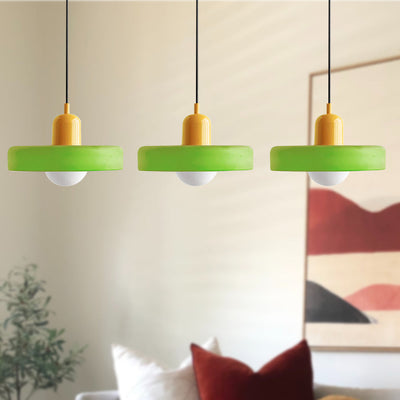 Suspension Simple Bauhaus en Verre – Design Élégant pour Cuisine, Salle à Manger et Salon