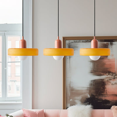 Suspension Simple Bauhaus en Verre – Design Élégant pour Cuisine, Salle à Manger et Salon