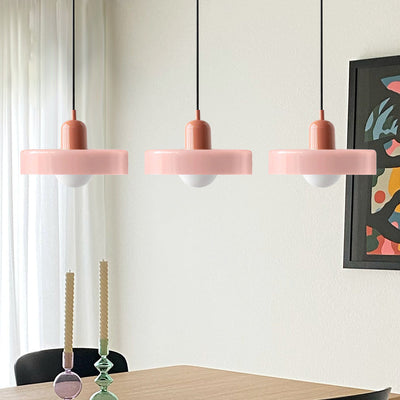 Suspension Simple Bauhaus en Verre – Design Élégant pour Cuisine, Salle à Manger et Salon