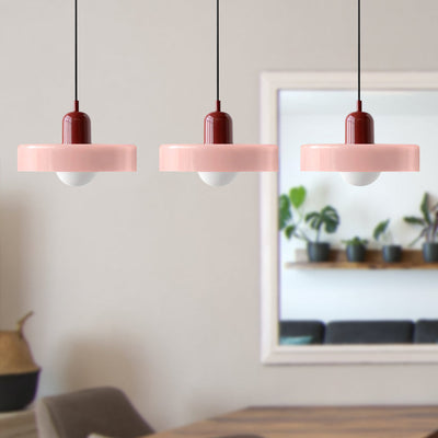 Suspension Simple Bauhaus en Verre – Design Élégant pour Cuisine, Salle à Manger et Salon