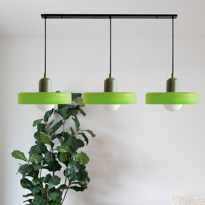Suspension Simple Bauhaus en Verre – Design Élégant pour Cuisine, Salle à Manger et Salon