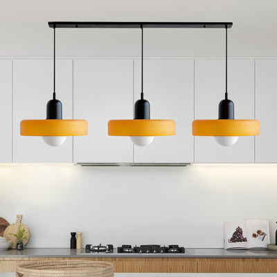 Suspension Simple Bauhaus en Verre – Design Élégant pour Cuisine, Salle à Manger et Salon