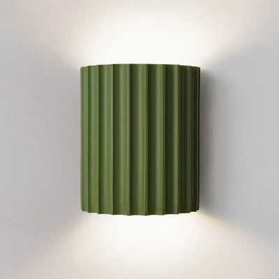 Applique Murale Design Moderne – Lampe à Abat-jour Froncé