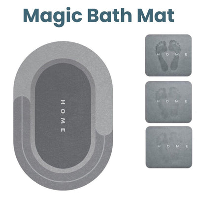 Tapis de Bain Séchage Ultra-Rapide - Antidérapant et Hygiénique
