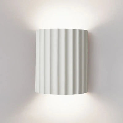 Applique Murale Design Moderne – Lampe à Abat-jour Froncé