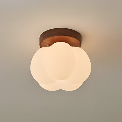 Lampe Plafonnier Pumpkin – Design Unique en Forme de Citrouille, Eclairage LED