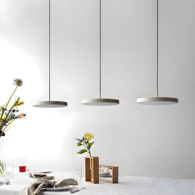 Suspension Moderne en Aluminium avec Abat-jour en Acrylique – Design Minimaliste et Élégant
