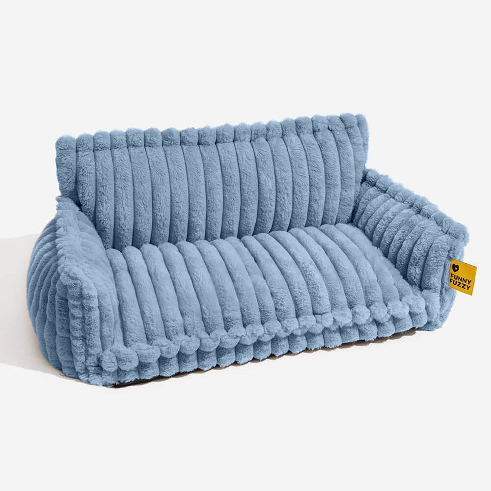 Lit Orthopédique pour Chien CaniSofa – Soutien Articulaire, Housse Lavable, Repose-Tête Confortable