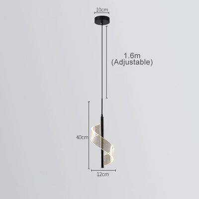 Suspension LED Moderne en Métal - Éclairage Contemporain Écoénergétique