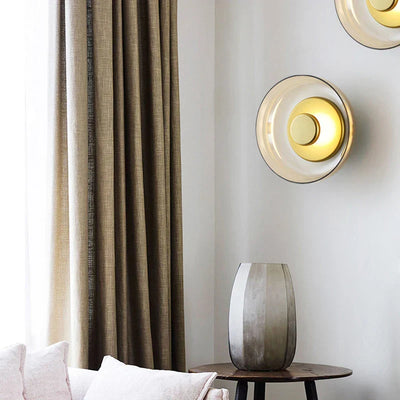 Applique Murale Nordic – Design Moderne Minimaliste en Verre et Pierre